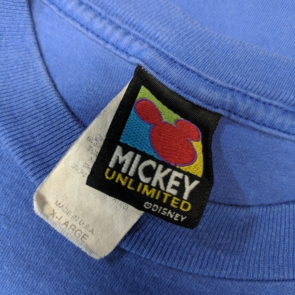 Vintage 90's Walt Disney Mickey T-Shirt - Picture 2 of 3